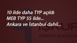 16 Eylül MEB TYP ilanları: 10 il daha açıldı- İstanbul ve Ankara geldi