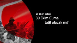 30 Ekim tatil mi? 30 Ekim Cuma günü tatile eklenecek mi? Bekleyiş başladı