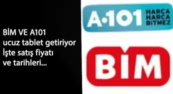 BİM ve A101 ucuz tablet satacak! İşte BİM'de tablet fiyatı ve A101'de tablet ücreti