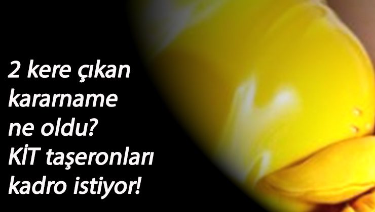 KİT'lerdeki taşeronların TBMM'den beklentisi net: Kadro!