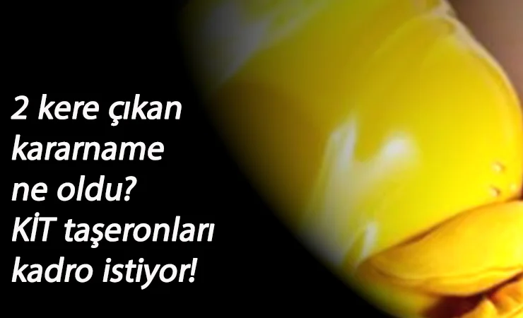 KİT'lerdeki taşeronların TBMM'den beklentisi net: Kadro!