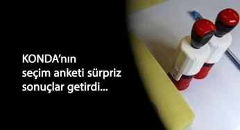 KONDA'nın seçim anketinde soğuk duş etkisi!