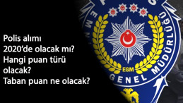 2021'de KPSS ile polis alımı olacak mı? 2021 polis alımları bekleniyor!