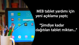 Okullarda tablet yardımı son durum: Bakan Selçuk'tan açıklamalar
