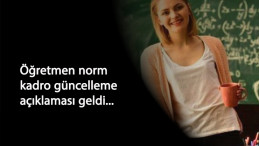 Öğretmen norm kadro güncelleme tarihleri açıklandı! MEB duyurdu