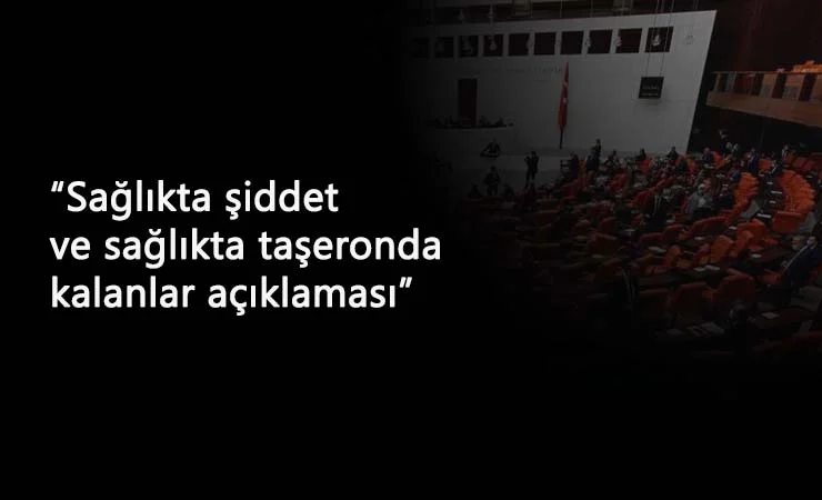 "Sağlıkta taşeronda kalanlara kadro verilmeli"
