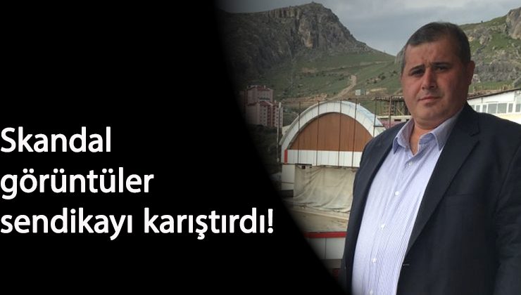 Sendikayı karıştıran skandal: Çirkin görüntüler ortaya çıktı
