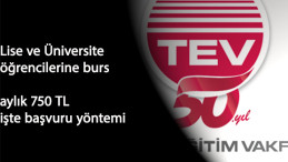 TEV bursu başvurusu nasıl yapılır? TEV lise ve üniversite bursu başladı