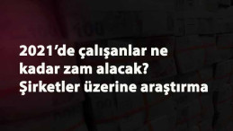 Şirketlerin çalışan maaşlarına vereceği ortalama zam belli oldu