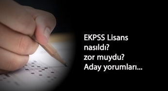 2020 EKPSS Lisans soru ve cevapları nasıldı? Sınav zor muydu? Adaylar yorumluyor