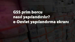 GSS borç yapılandırma ve faiz silme başvurusu nasıl yapılır? e-Devlet GSS borç yapılandırma