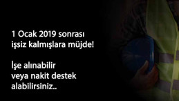 İstihdama Dönüş Teşviki geldi! İşsizler işe dönme veya nakdi yardım fırsatı
