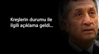 MEB'ten kreşlere ilişkin açıklama: "Çalışan anne-babaları mutlu edecek"