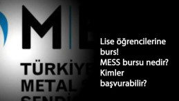 MESS bursu nedir? Kimlere verilir? Lise öğrencilerine 320 lira burs imkanı