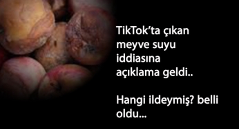 TikTok'taki çürük meyveler üzerine bakanlıktan açıklama!