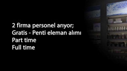 Gratis ve Penti bünyesine personel aranıyor: Part-time ve full time