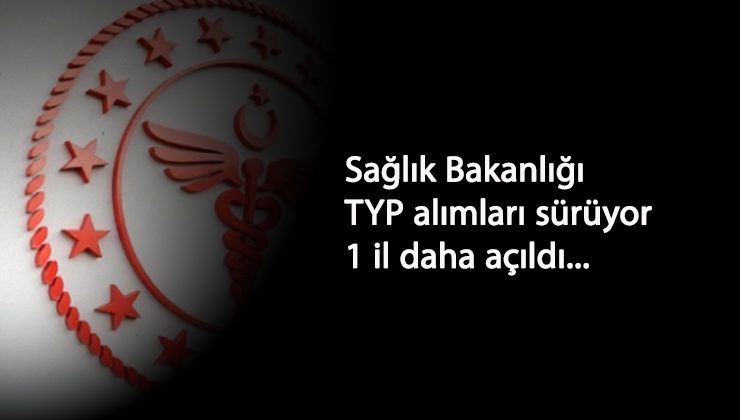 Sağlık Bakanlığı TYP şoför alımı: 1 ilde daha açıldı