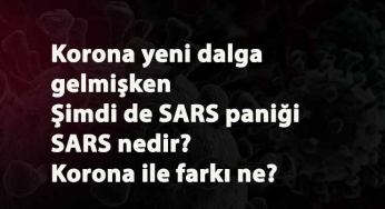 Yine Çin, yine virüs paniği: Bu sefer SARS