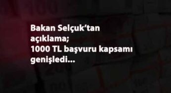 Esnafa 1000 TL başvuru sürprizi! Bakan Selçuk'tan 1000 TL pandemi yardımı başvurusu