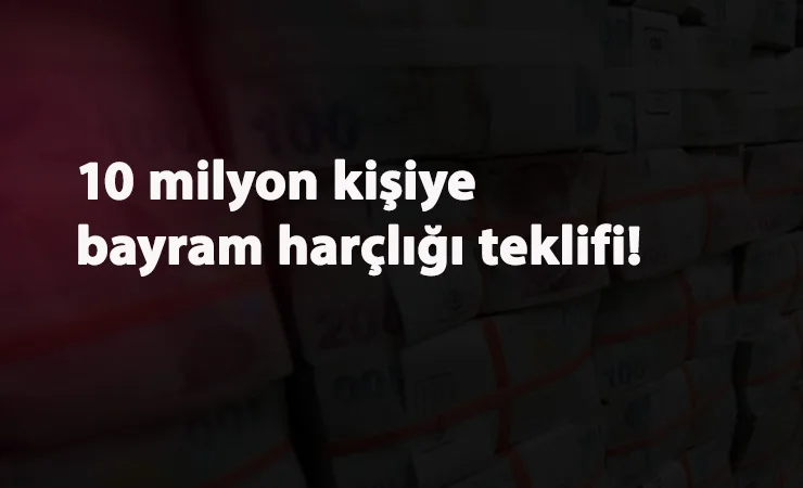 Çalışanlara bayram harçlığı teklifi: TBMM'ye sürpriz teklif