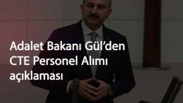 Adalet Bakanlığı'ndan CTE personel alımı açıklaması
