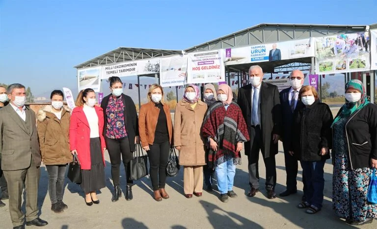 Sadece kadınların istihdam edileceği ilk fabrika açıldı