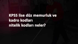 2020/2 Lise tercih robotu ve nitelik kodları: Lise düz memurluk şoförlük-hizmetli-teknisyen puanları