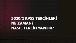 2020 KPSS tercihleri ne zaman? Lise- Önlisans- Lisans tercih tarihleri! KPSS tercih nasıl yapılır?