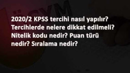 KPSS Tercihi nasıl yapılır? Tercih yaparken nelere dikkat etmeli?