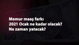 Memurların 14 günlük maaş farkları (2021) ne zaman verilecek? Kaç lira olacak?