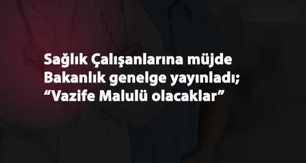 Sağlık personeline müjde: Koronavirüs meslek hastalığı sayıldı