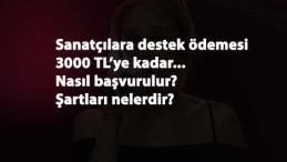 Sanatçılara pandemi yardımı: Nasıl başvurulur?