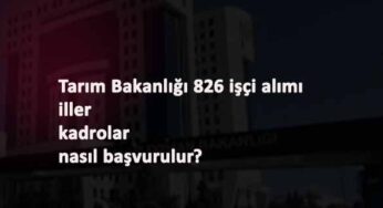 Tarım Bakanlığı KPSS'siz personel alımı başladı: İşte kadrolar