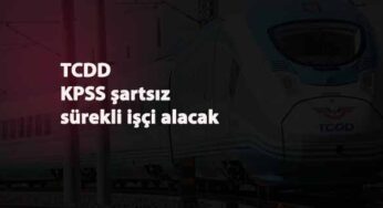 TCDD işçi alımı yapacak: İşte kadrolar ve başvuru tarihi