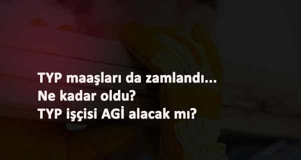 Asgari ücret ile birlikte 2021 TYP maaşları da artacak
