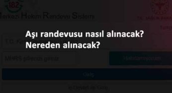 Aşı randevusu nereden ve nasıl alınacak? MHRS aşı randevu sistemi