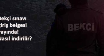 Bekçilik sınav giriş belgesi nasıl alınır? e-Devlet bekçi sınavı giriş belgesi