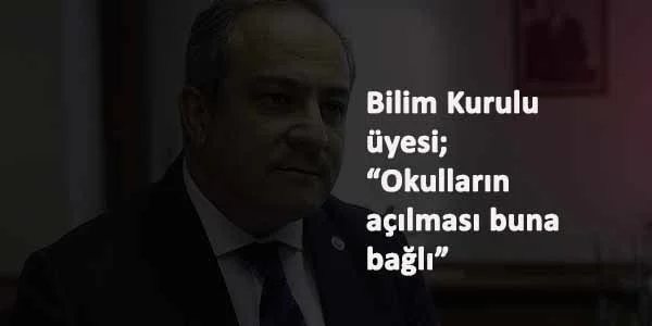 Okullar Şubat'ta açılacak mı? Bilim Kurulu üyesi yanıtladı