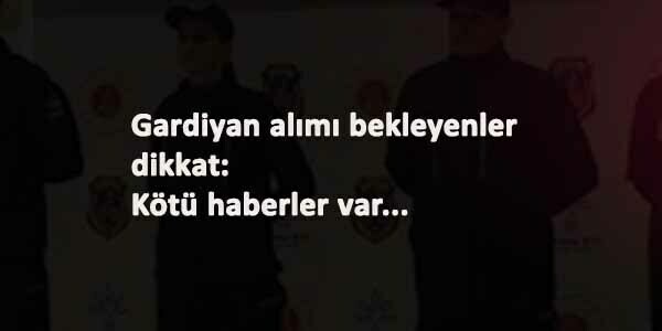 İKM (Gardiyan) Alım şartlarında değişiklik: KPSS'den düşük alanlara kötü haber
