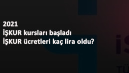 2021 İŞKUR kursları sürüyor: 29 Ocak'ta Yeni iller geldi