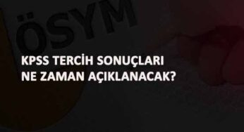 2020/2 KPSS tercih sonuçları ne zaman açıklanacak?
