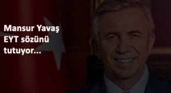 Mansur Yavaş'tan EYT'lilere müjde: "Sözümüzü tutuyoruz"