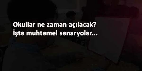 15 tatil ne zaman? Okullar ne zaman açılıyor? 2021'in merak konusu okullar oldu