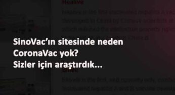 SinoVac'ın sitesinde CoronaVac aşısı yok iddiası: Nedeni belli oldu