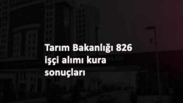 Tarım ve Orman Bakanlığı kura sonuçları açıklandı! RAR dosyası şaşırttı