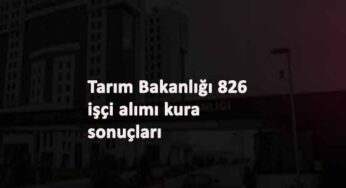 Tarım ve Orman Bakanlığı kura sonuçları açıklandı! RAR dosyası şaşırttı