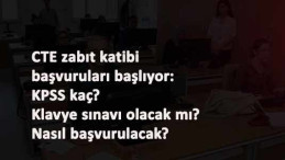 Cezaevlerine zabıt katibi alımları başlıyor: Nasıl başvurulur? KPSS kaç?