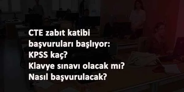 Cezaevlerine zabıt katibi alımları başlıyor: Nasıl başvurulur? KPSS kaç?