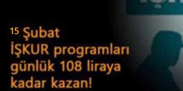 İŞKUR kursları sürüyor: 15 Şubat yeni il ve kurslar açıldı