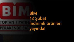 12 Şubat BİM Aktüel: BİM'de haftanın indirimli ürünleri